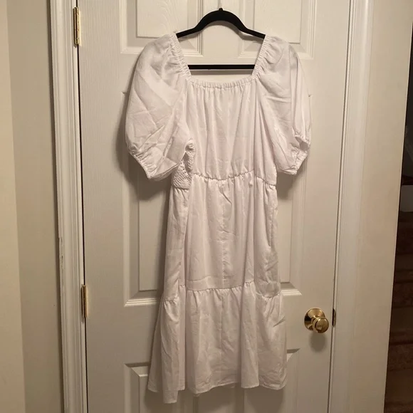 Brand New Cato White Dress…size 14/16W - Picture 2 of 4